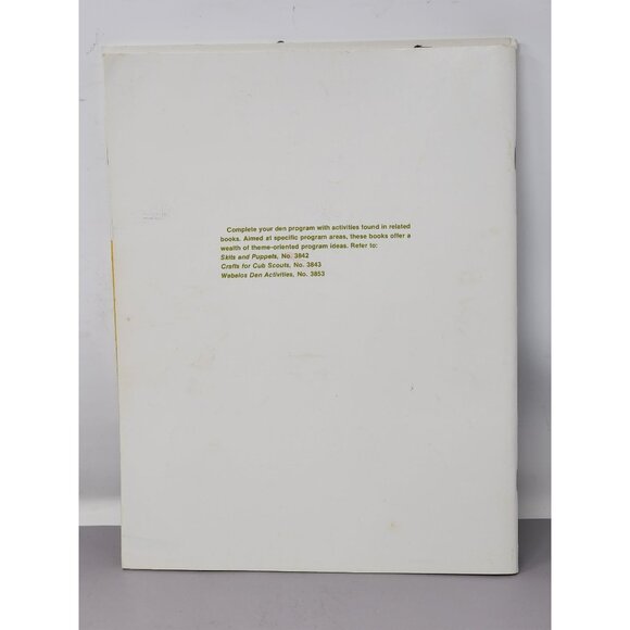 Crafts For Cub Scouts &‎ Games For Cub Scouts Boy Scouts Of America 1972 Edition - Picture 7 of 14